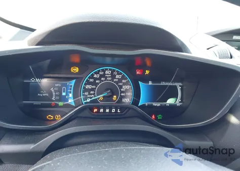 2017 Ford C-Max Hybrid Se из США, поврежденный, VIN 1FADP5AU6HL102625